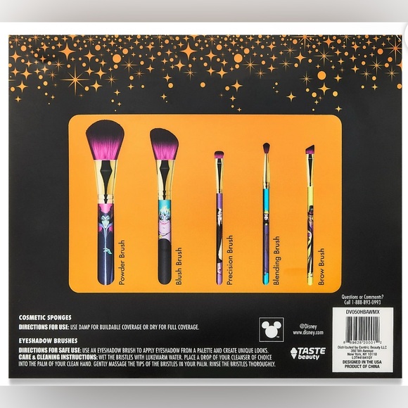 Disney Villain's Blender & Brush Set, 8 Pieces - Picture 2 of 6